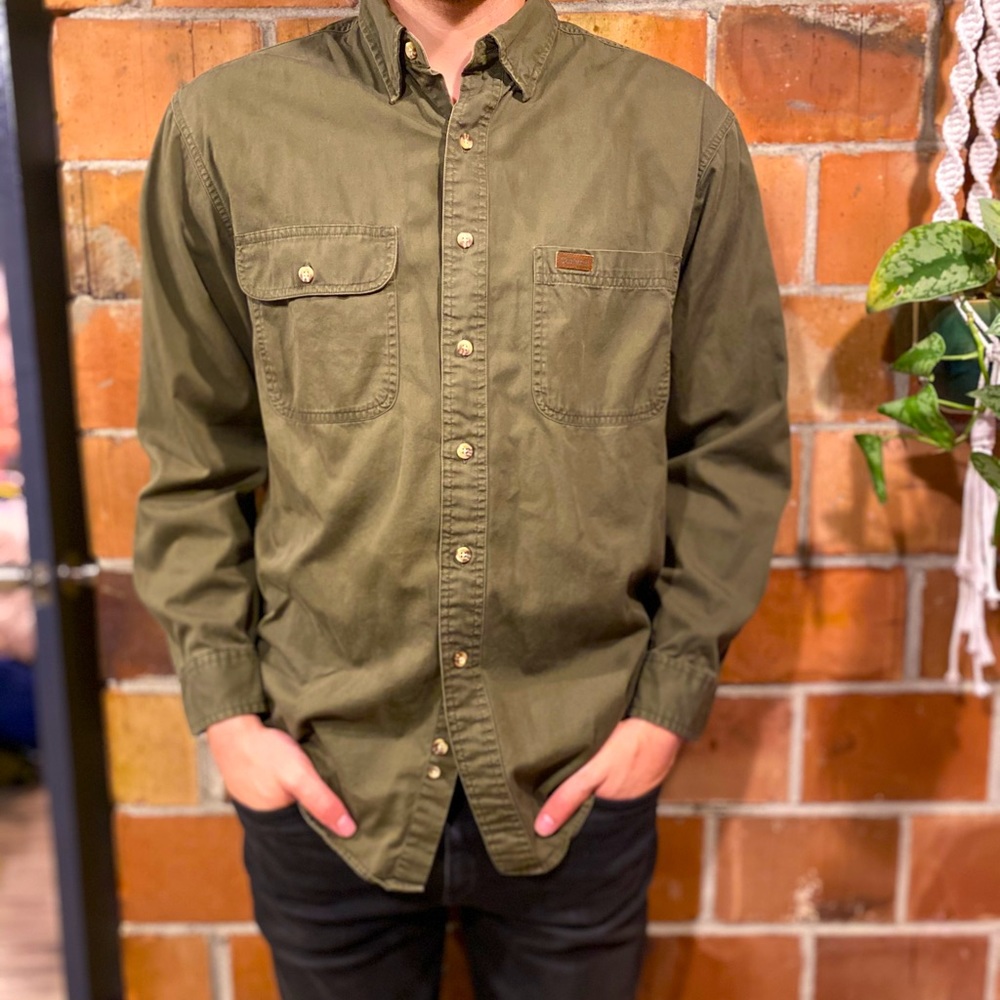 Men’s Carhartt long sleeve button up